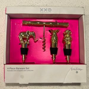4-Piece Barware Set Lilly Pulitzer Target Collaboration